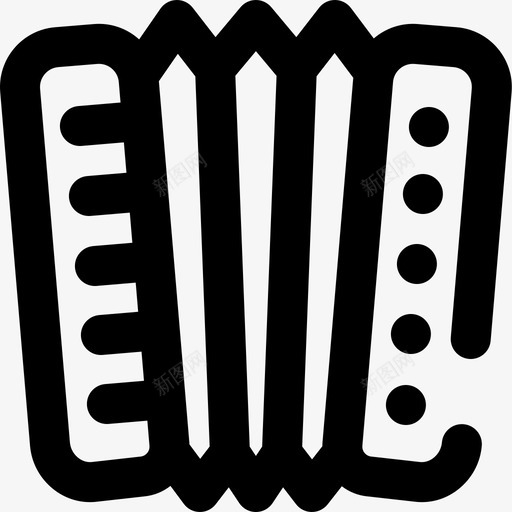 手风琴音乐107提纲图标svg_新图网 https://ixintu.com 手风琴 提纲 音乐