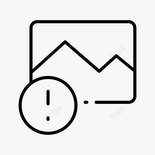 图像丢失自然随机间隙薄图标svg_新图网 https://ixintu.com 图像丢失 自然 随机间隙薄