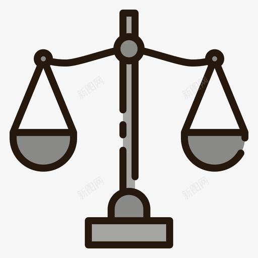 正义尺度美国20线性颜色图标svg_新图网 https://ixintu.com 正义尺度 线性颜色 美国20
