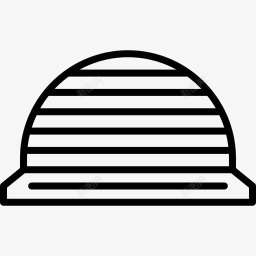 瑜伽球健身105直线型图标svg_新图网 https://ixintu.com 健身105 瑜伽球 直线型