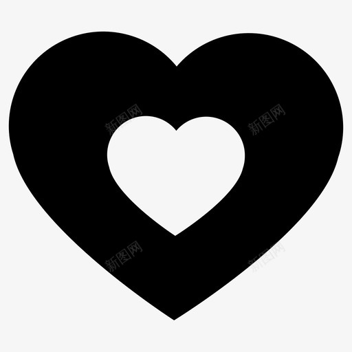 内心的爱周年纪念心图标svg_新图网 https://ixintu.com 金婚纪念 内心的爱 周年纪念 婚礼 心 母亲 爱情结婚纪念日 金婚纪念