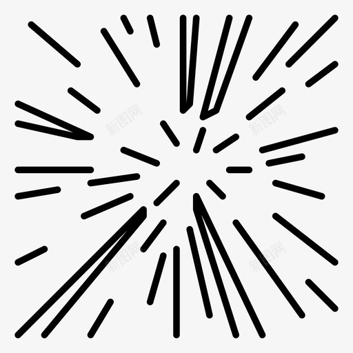 光速闪光超跳图标svg_新图网 https://ixintu.com 光速 太空 超跳 闪光