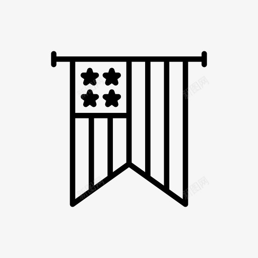 独立日国旗美国图标svg_新图网 https://ixintu.com 国旗 士兵 独立日 美国 退伍军人