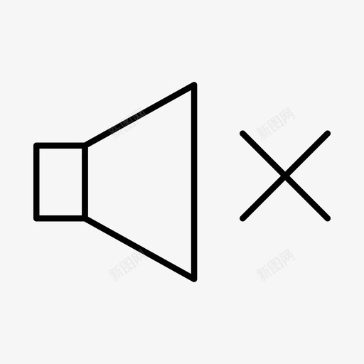 静音扬声器材料细线组88图标svg_新图网 https://ixintu.com 扬声器 材料 线组 细线 静音