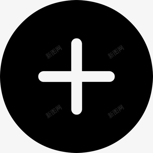 加号-圆-ssvg_新图网 https://ixintu.com 加号-圆-s