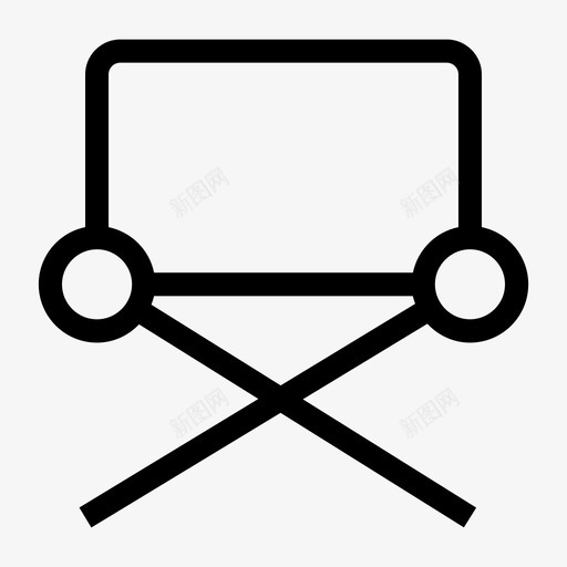 椅子座椅坐椅图标svg_新图网 https://ixintu.com 坐椅 座椅 椅子 用户界面2 等候椅