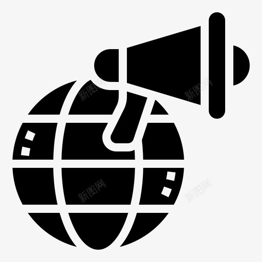 全球营销项目管理32字形图标svg_新图网 https://ixintu.com 全球营销 字形 项目管理32