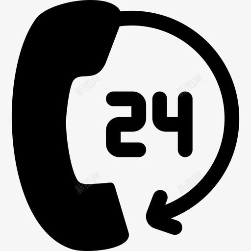 24小时帮助和支持33已满图标svg_新图网 https://ixintu.com 24小时 已满 帮助 支持