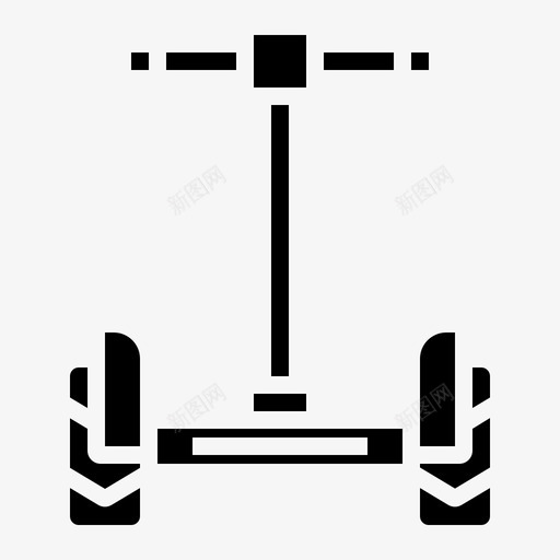 赛格威电动马达图标svg_新图网 https://ixintu.com 滑板车 电动 赛格威 运输 运输字形 马达