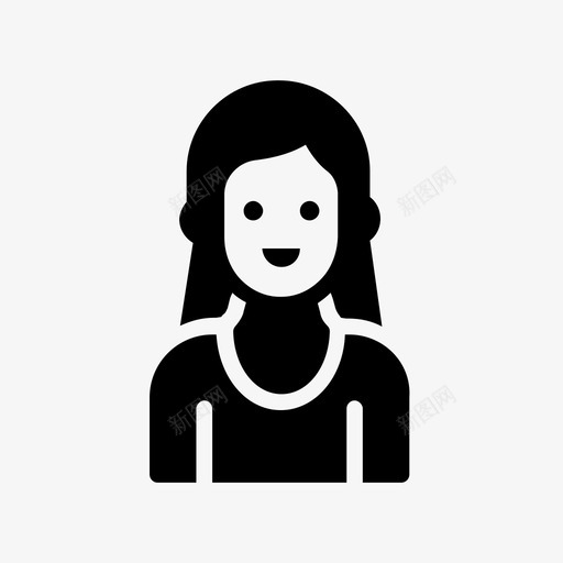 女人化身女孩图标svg_新图网 https://ixintu.com 化身 女人 女孩 母亲 线雕文 老师