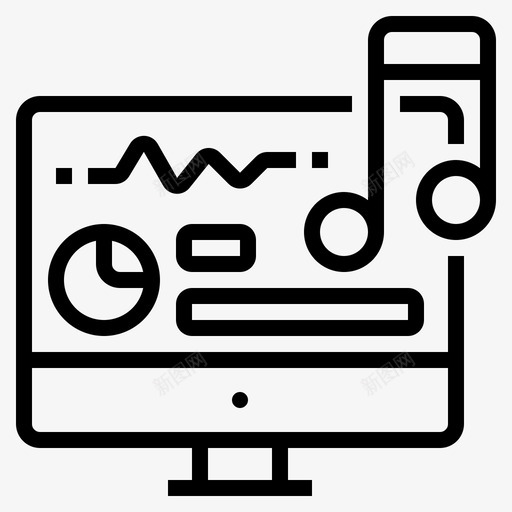 声音编辑电影摄影剪辑图标svg_新图网 https://ixintu.com 剪辑 声音编辑 电影产业概要 电影摄影