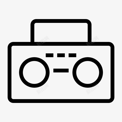 无线电通信电子图标svg_新图网 https://ixintu.com 技术 无线电 电子 通信