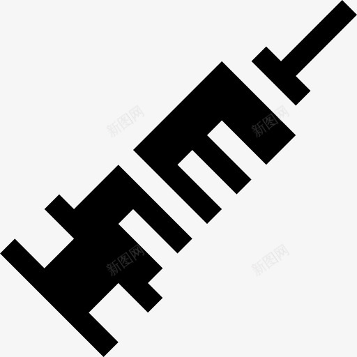 注射器过敏5填充图标svg_新图网 https://ixintu.com 填充 注射器 过敏