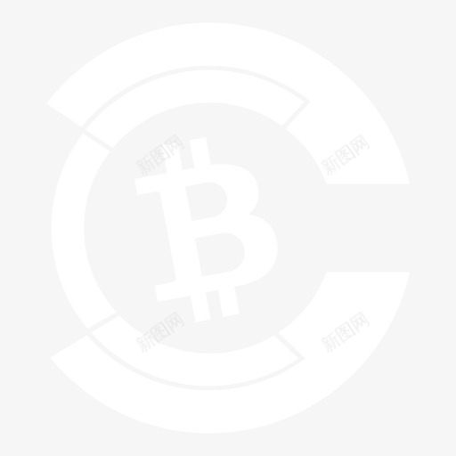 ultraBitcoin-特殊纯白-图标svg_新图网 https://ixintu.com ultraBitcoin-特殊纯白-图标