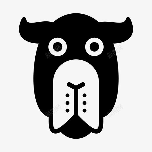 骆驼动物埃及图标svg_新图网 https://ixintu.com 动物 哺乳动物 埃及 蹄 野生动物 骆驼