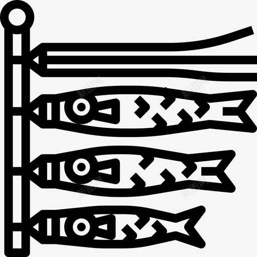 Koinobori日本66直系图标svg_新图网 https://ixintu.com Koinobori 日本 直系