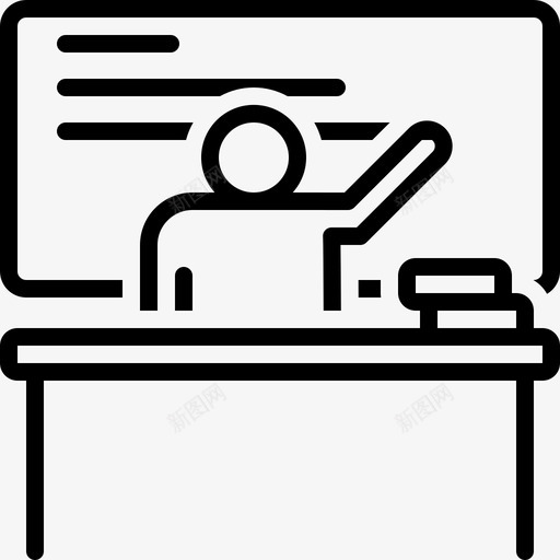 教师教练教育家图标svg_新图网 https://ixintu.com 教师 教练 教育家