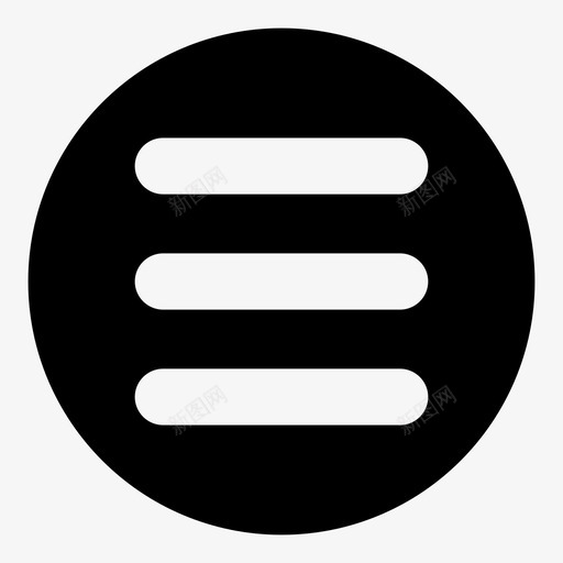 菜单目录项目图标svg_新图网 https://ixintu.com 事项 信息 列表 待办 更多 注释 目录 菜单 项目