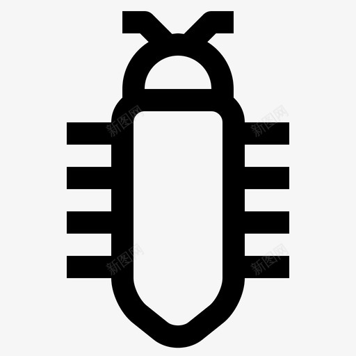 细菌化学实验室图标svg_新图网 https://ixintu.com 化学 实验室 微生物 科学 科学和实验室 细菌