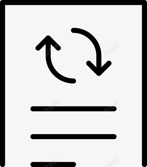 进程合同文档图标svg_新图网 https://ixintu.com 合同 同步 文本 文本页精简 文档 更新 进程