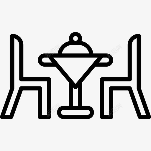 晚餐餐厅131直系图标svg_新图网 https://ixintu.com 晚餐 直系 餐厅