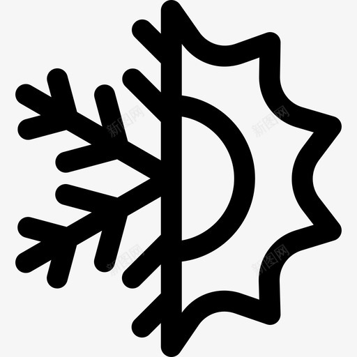 季节春季47直线型图标svg_新图网 https://ixintu.com 季节 春季47 直线型