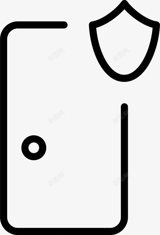 安全门入口图标svg_新图网 https://ixintu.com 保护 入口 出口 安全 屏蔽 门 门薄