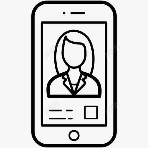 帐户详细信息手机配置文件图标svg_新图网 https://ixintu.com 图标 帐户 手机 用户 详细信息 配置文件
