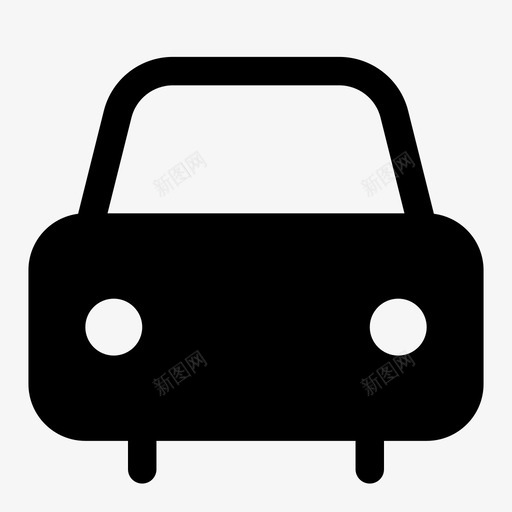 交通 出租车 私家车 面性svg_新图网 https://ixintu.com 交通 出租车 私家车 面性