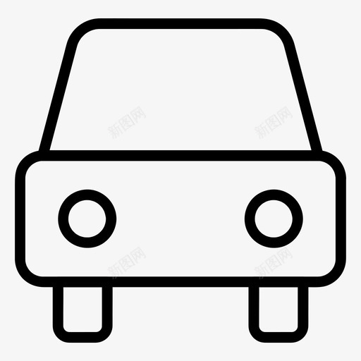 汽车驾车旅行图标svg_新图网 https://ixintu.com 旅游 旅行 汽车 驾车