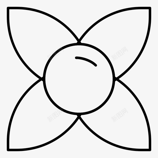 花药草自然图标svg_新图网 https://ixintu.com 自然 药草