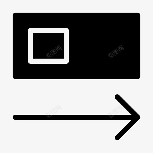滑动箭头滑块图标svg_新图网 https://ixintu.com 滑动 滑块 界面基本字形集26 箭头 解锁