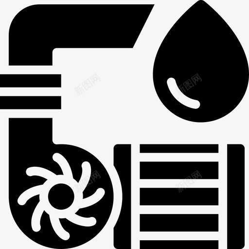 过滤器水14填充图标svg_新图网 https://ixintu.com 填充 水14 过滤器