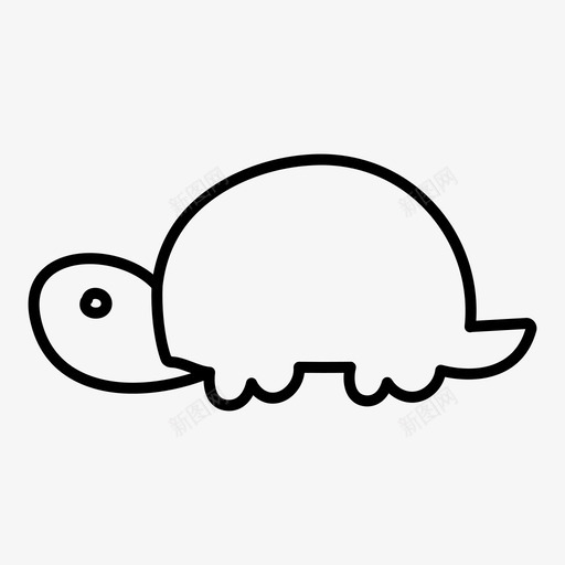 海龟大自然大海图标svg_新图网 https://ixintu.com 大海 大自然 海龟
