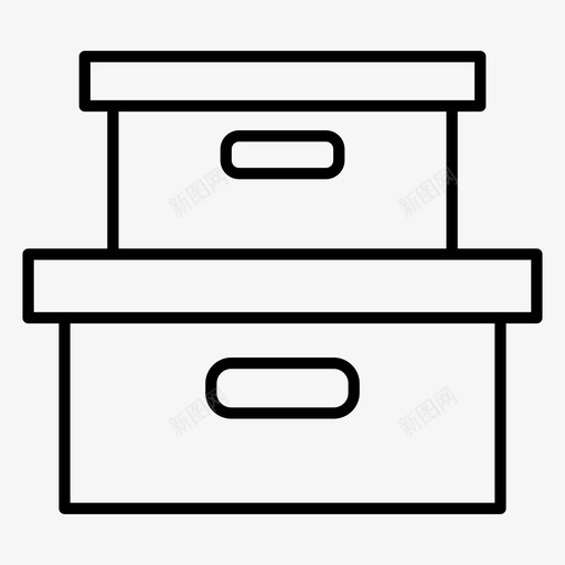 盒子教育学校图标svg_新图网 https://ixintu.com 大学 学校 教师 教育 盒子 科学