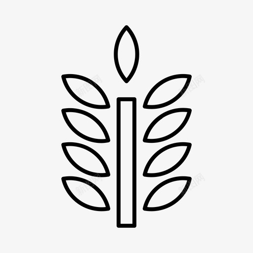 园艺植物蔬菜农业生态图标svg_新图网 https://ixintu.com 农业 园艺植物蔬菜 生态 目标对象 自然