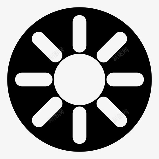 明亮阳光景色图标svg_新图网 https://ixintu.com 明亮 景色 第三 阳光