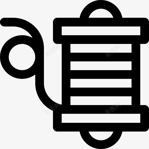 钓鱼卷轴钓鱼26直线图标svg_新图网 https://ixintu.com 卷轴 直线 钓鱼