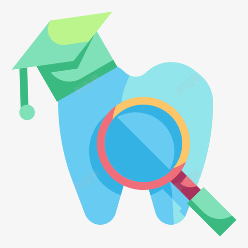 牙科学大学课程1平级图标svg_新图网 https://ixintu.com 大学 平级 牙科 科学 课程