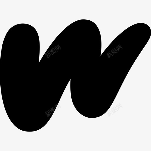 Wattpad社交标识2填充图标svg_新图网 https://ixintu.com Wattpad 填充 标识 社交