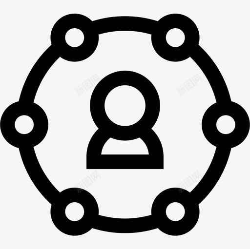 团队管理层67直线型图标svg_新图网 https://ixintu.com 团队 直线 管理层 线型