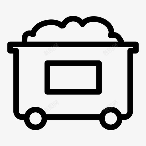垃圾箱生态自然图标svg_新图网 https://ixintu.com 保护 垃圾箱 生态 纯净 自然