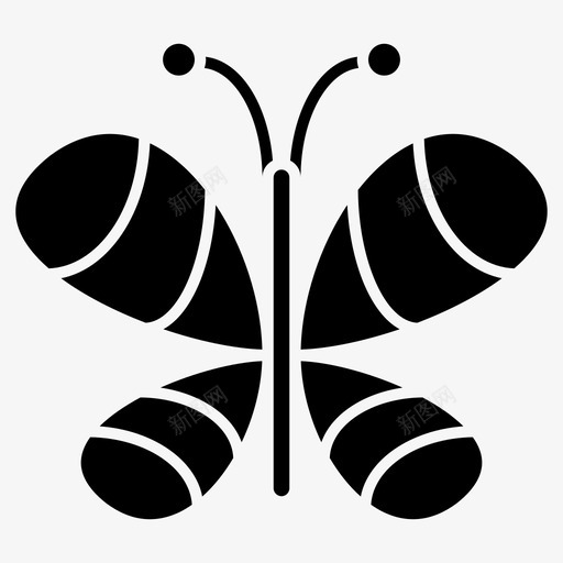蝴蝶昆虫秋天的黑暗图标svg_新图网 https://ixintu.com 图标 昆虫 秋天 蝴蝶 黑暗