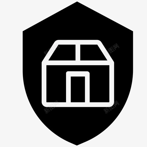 后勤保障箱子保险图标svg_新图网 https://ixintu.com 保险 后勤保险 后勤保障 盾牌 箱子