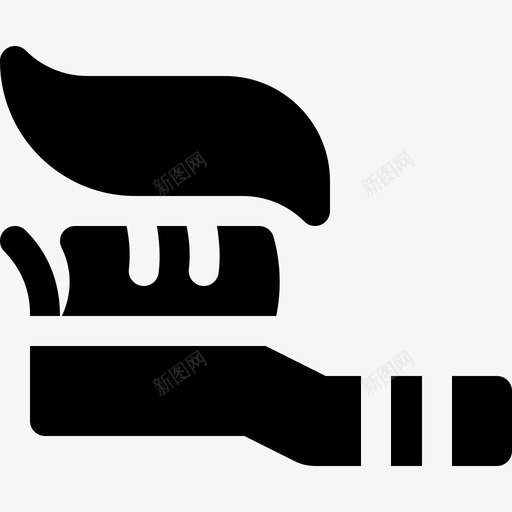 牙刷卫生常规13填充型图标svg_新图网 https://ixintu.com 卫生 填充型 常规 牙刷