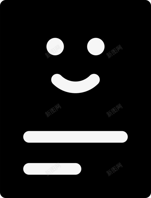 开心合同文件图标svg_新图网 https://ixintu.com 一笑 合同 填写 开心 文件 短信 页面