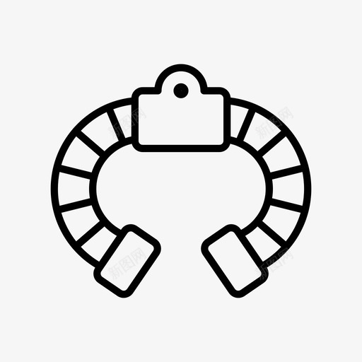 绳索健身房标志图标svg_新图网 https://ixintu.com 健身房 标志 绳索