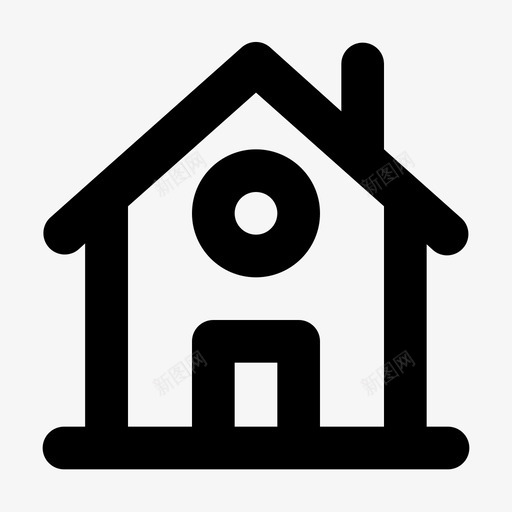 大楼公寓家庭住宅图标svg_新图网 https://ixintu.com 24r 住宅 公寓 大楼 家庭 欧林