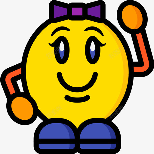微笑表情人4线条色彩图标svg_新图网 https://ixintu.com 微笑 情人 线条 色彩 表情