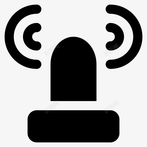 警报器控制装置保护装置图标svg_新图网 https://ixintu.com 传感器 保护装置 安全装置 报警器 控制 装置 警报器
